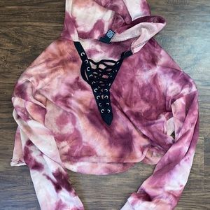 Rue 21 cropped hoodie .
